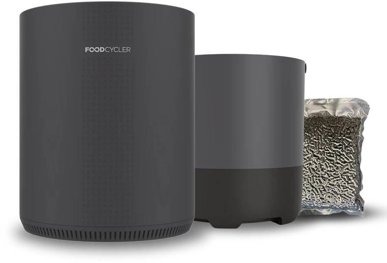 FoodCycler® Eco 3™ bio atliekų perdirbėjas, pilkos spalvos