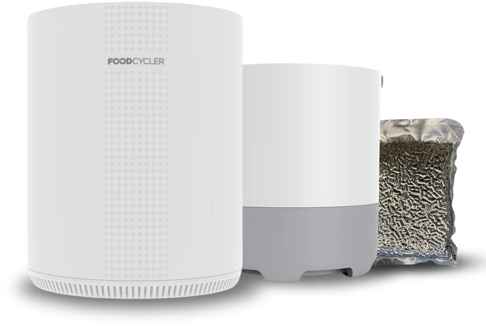 FoodCycler® Eco 3™ bio atliekų perdirbėjas, baltos spalvos