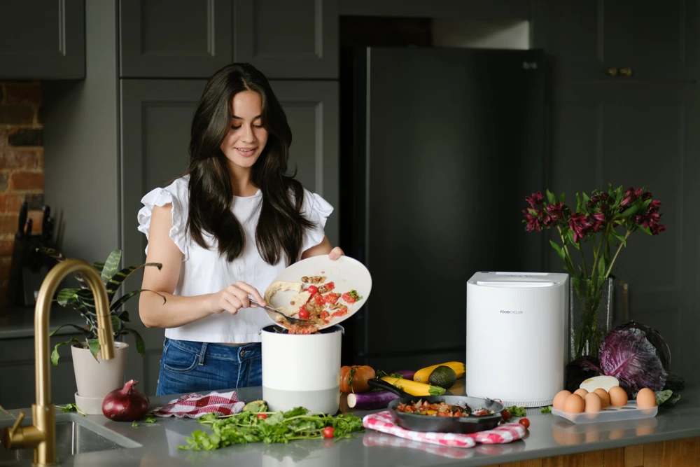 FoodCycler® Eco 3™ bio atliekų perdirbėjas, baltos spalvos aprašymas - Prekės nuotrauka