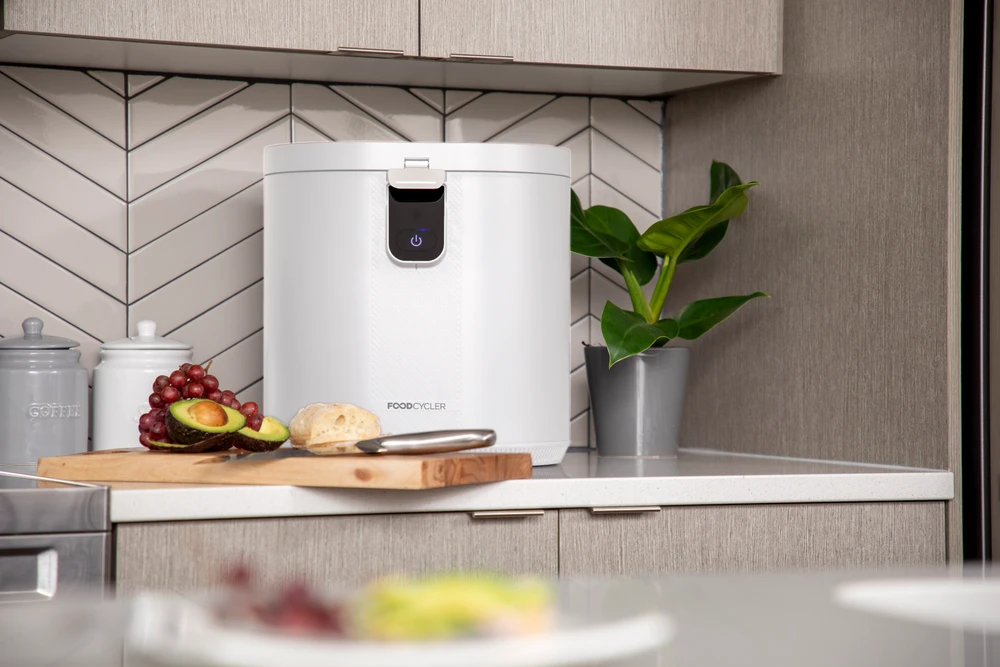 FoodCycler® Eco 5™ bio atliekų perdirbėjas, baltos spalvos