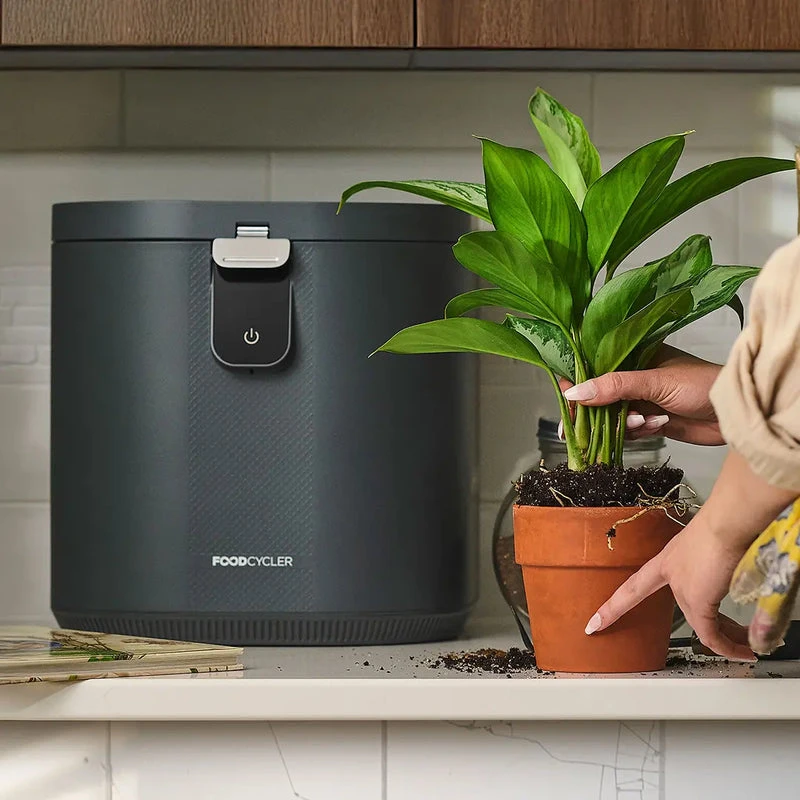 FoodCycler® Eco 5™ bio atliekų perdirbėjas, pilkos spalvos aprašymas - Prekės nuotrauka