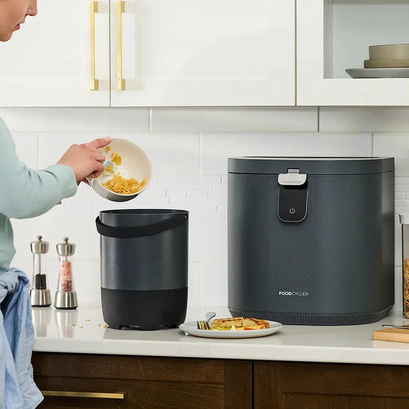 FoodCycler® Eco 5™ bio atliekų perdirbėjas, pilkos spalvos