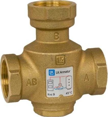 3-eigis termostatinis vožtuvas LK 823 THERMOVAR RP 1¼" 60°