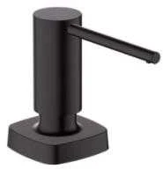 Hansgrohe A71 skysto muilo/ indų ploviklio dozatorius, matinis juodas