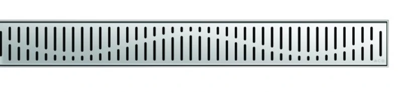 Grotelės dušo latakui ACO ShowerDrain C, Wave, 885 mm