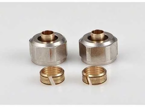 adaptor for multilayer pipe 18x2 mm, 3/4", chrome