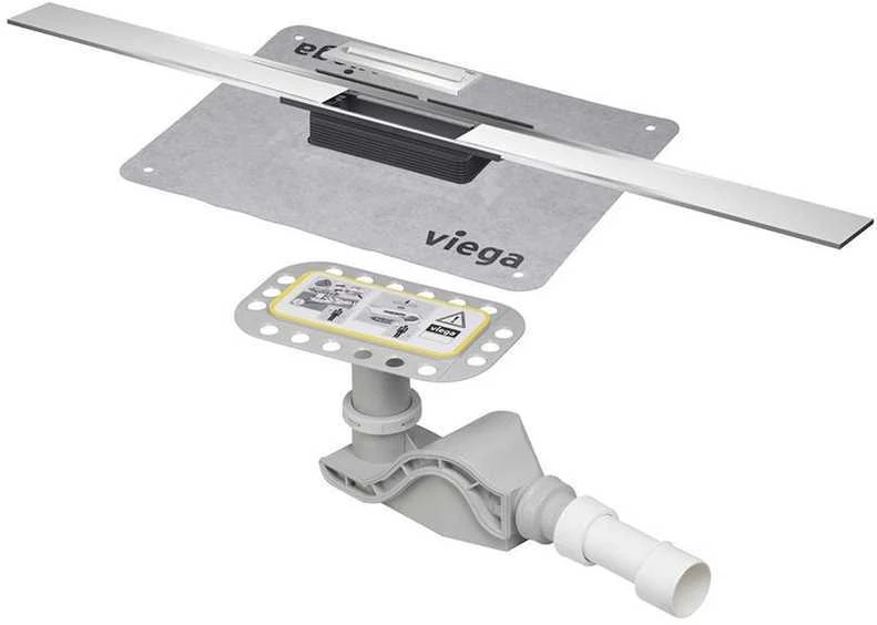 Advantix Cleviva shower channel, 1000 mm, h=95-155 mm, d=40/50, matt
