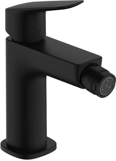 Hansgrohe bidē maisītājs Logis 110 Fine, ar pop-up, matēts juodas