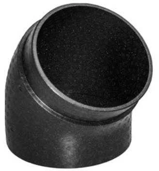 ComfoPipe Compact bend, DN125, 45*