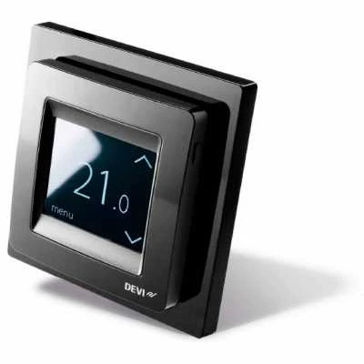 Danfoss Termostatas Devi Devireg, Touch, juoda