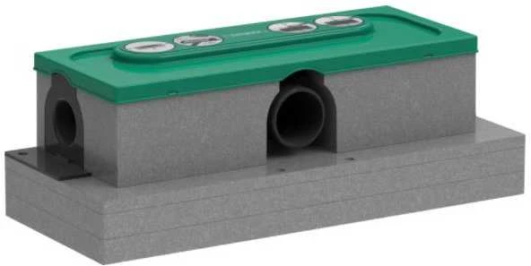 Hansgrohe Dušo trapas uBox universal DN50, horizontalus