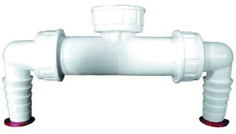 Dvigubas antgalis d 1 žarnai 3/4(17-23mm) su atbuliniu vožtuvu(HL2)