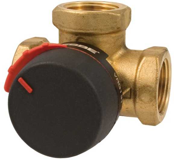 Esbe VRG131 3-ceļu rotācijas vārsts 11/4" Kvs 16, misiņš