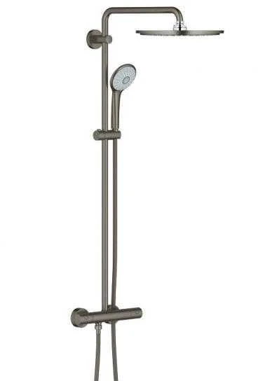 Grohe „Euphoria XXL 310“ termostatinė dušo sistema, šlifuoto kieto grafito spalvos