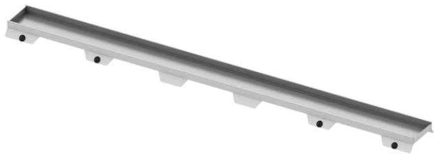 flīžu ieklāšanas pamatne TECEdrainline Plate II, 1500 mm, taisnā, pulēts nerūsējošais tērauds
