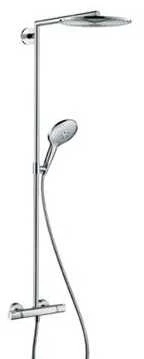 Hansgrohe dušo sistema su termostatu Raindance Select S 300 1jet/Raindance Select S 120 3jet, chromuota
