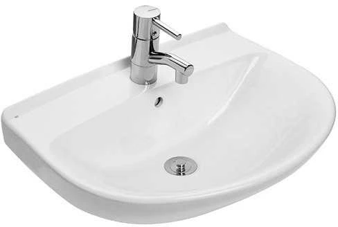 Geberit izlietne Cera, 570x440 mm, uz kronšteiniem 96377, balta
