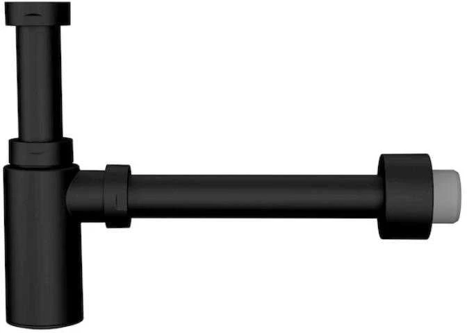 izlietnes sifons Mio, 1¼ x 32 mm, matēts juodas