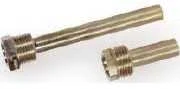 Korpusas termometrui G½ B, 100mm, brass