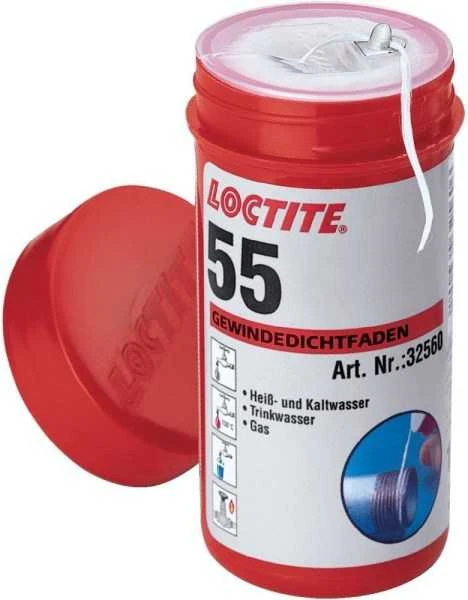 Sandarinimo siūlas LOCTITE 55, 160m.
