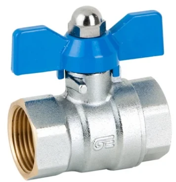 Lodveida ventilis ½’ ii, īsais rokturis,PN25