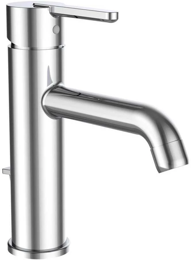 Lua-E washbasin mixer Eco+ with pop-up chrome