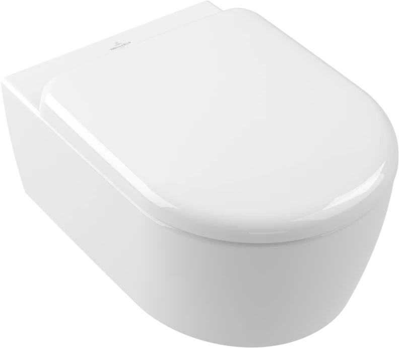 Villeroy & Boch Pakabinamas unitazas VILLEROY amp BOCH Skyla Combi-Pack, Twist flush su softclosing dangčiu, 5656CL01
