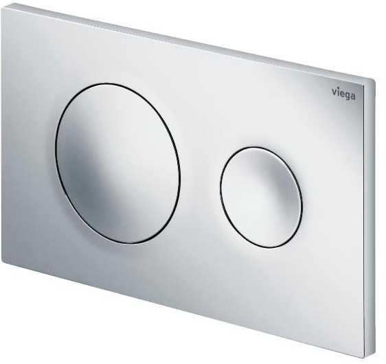 WC mygtukai Viega Prevista, Visign For Style 20, chromas