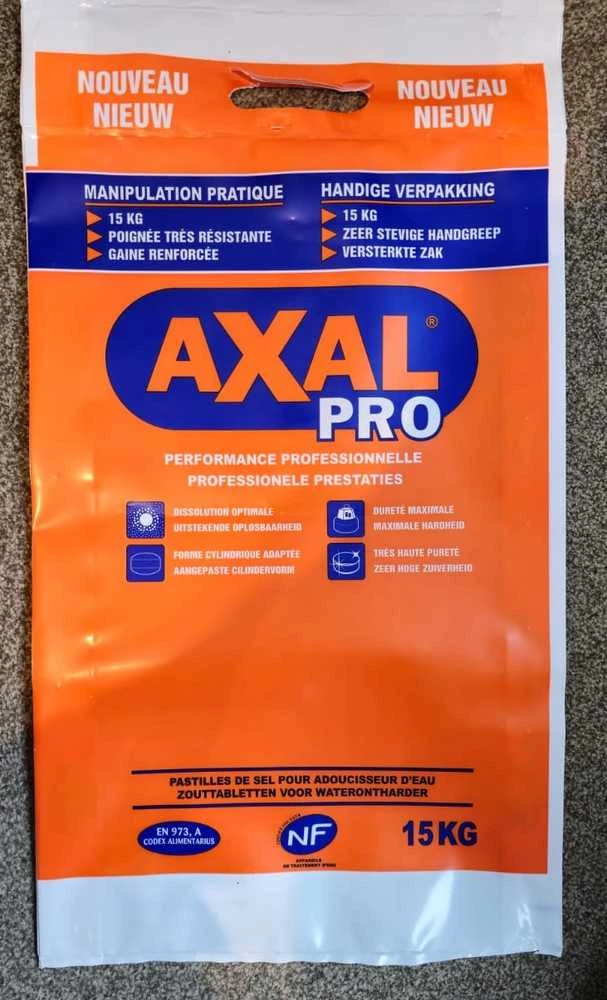 Druskos tabletės Axal Pro, 15 kg