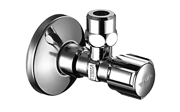 Kampinis ventilis Schell, 1/2'' x 3/8'', greito montavimo