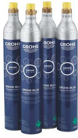 Mėlynas pradinis rinkinys 425 g CO2 balionams (4 vnt.) Grohe Mėlyna