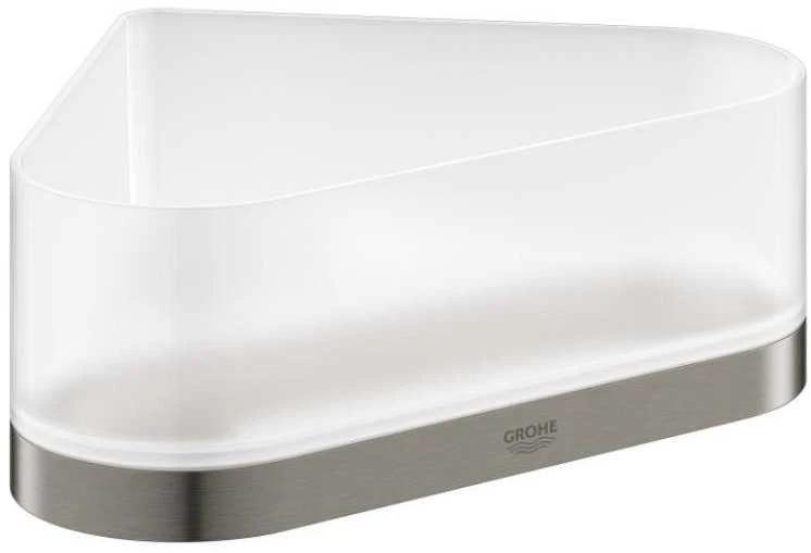 Grohe stūra plaukts ar turētāju Selection, brushed hard graphite
