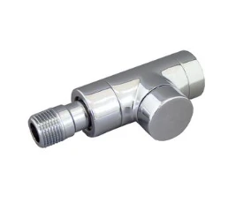 Tiesus ventilis "Combi E", chromas, DN15-1/2"