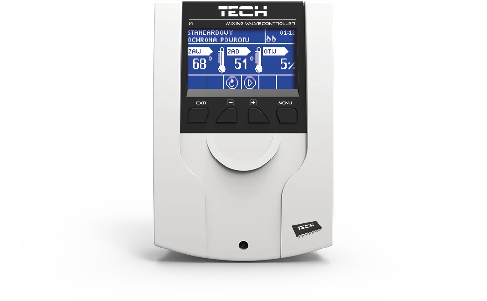 Vadības modulis TECH EU-i-1 (vārsts, ārgaisa sensors, atgaitas aizsardzība)