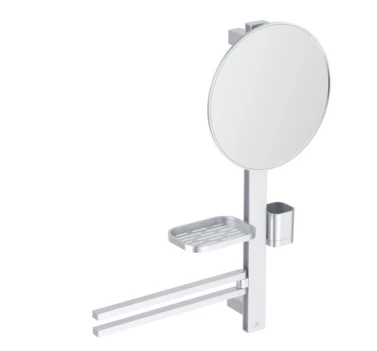 Ideal Standard vannas aksesuāru panelis ALU+ M, sidabrinis