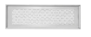 Zehnder Venezia reste, 350x130mm, nerūsējošais tērauds