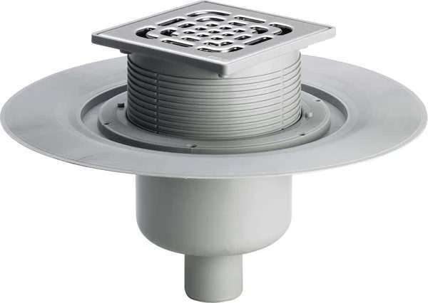 Viega trapas DN50 vert. su flanšu150x150 (557188)