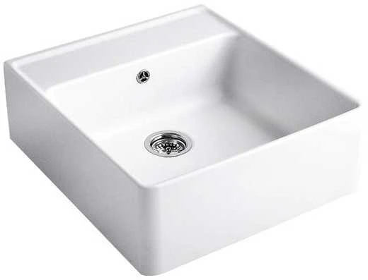 virtuves izlietne Eviers Tradition, viena bļoda, 595x630 mm, balta CP
