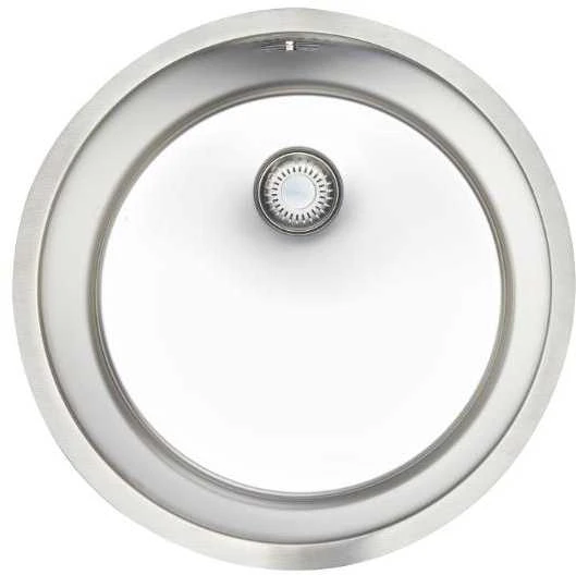 virtuves izlietne New York Round Comfort (L), viena bļoda, d=463 mm