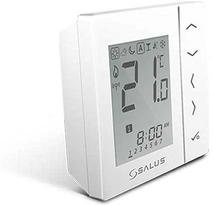 Salus belaidis programuojamas termostatas VS20WRF, baltas