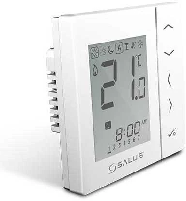 Salus VS30W skaitmeninis termostatas (naktinė versija), baltas