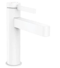 Hansgrohe Praustuvo maišytuvas Finoris 110, su iššokančiu snapu, matinės baltos spalvos