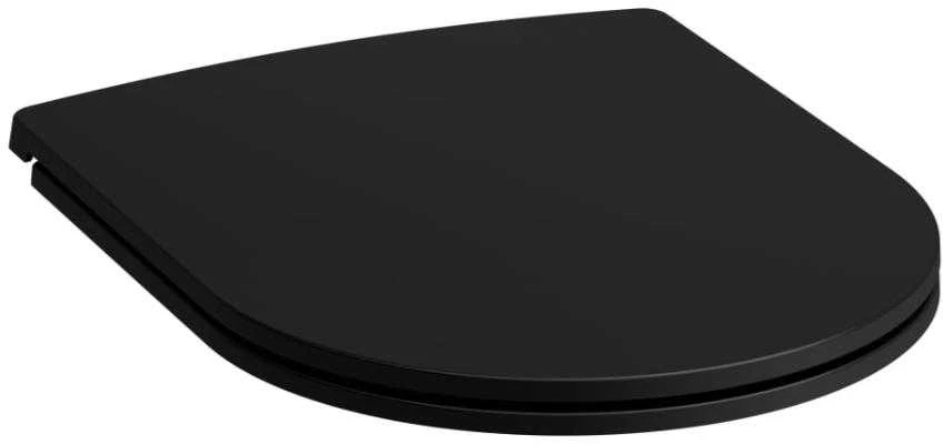 WC sėdynė su dangčiu Pro slim SC, removable, matt juodas
