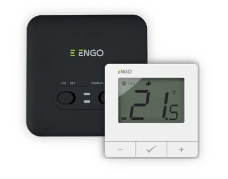 Engo Controls Engo E20i belaidis Wifi termostatas 16A, baltas