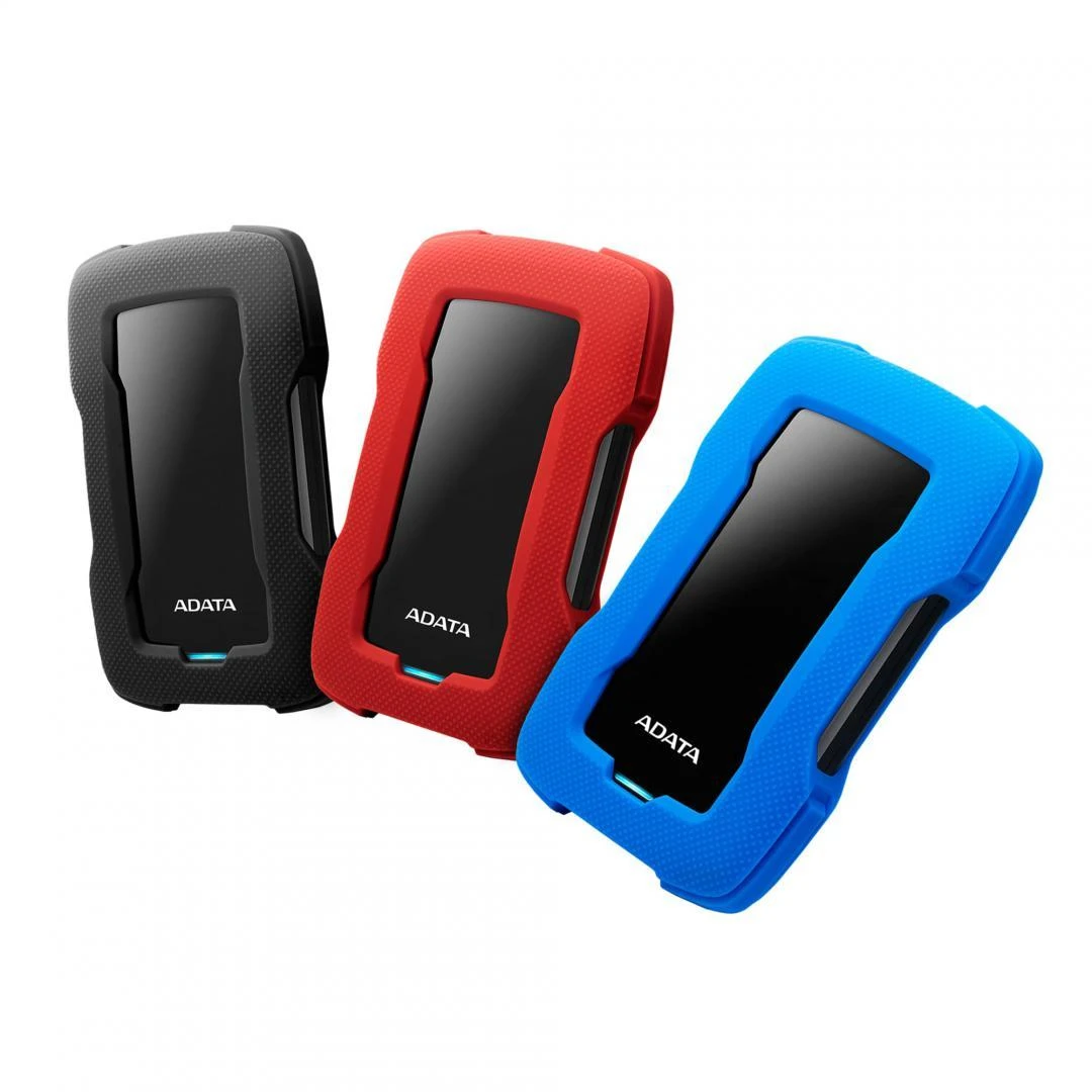 ADATA HD330 1000 GB, 2.5", USB 3.1, Raudona