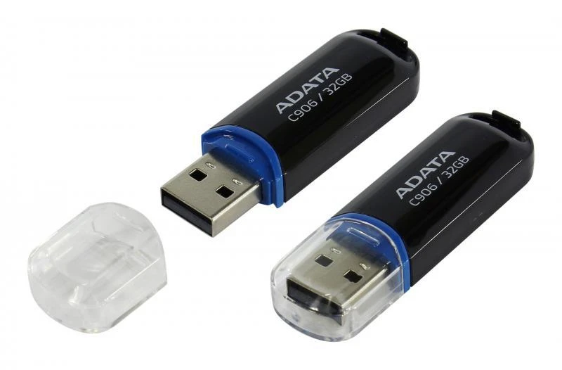 ADATA | C906 | 32 GB | USB Type-A | Juodas