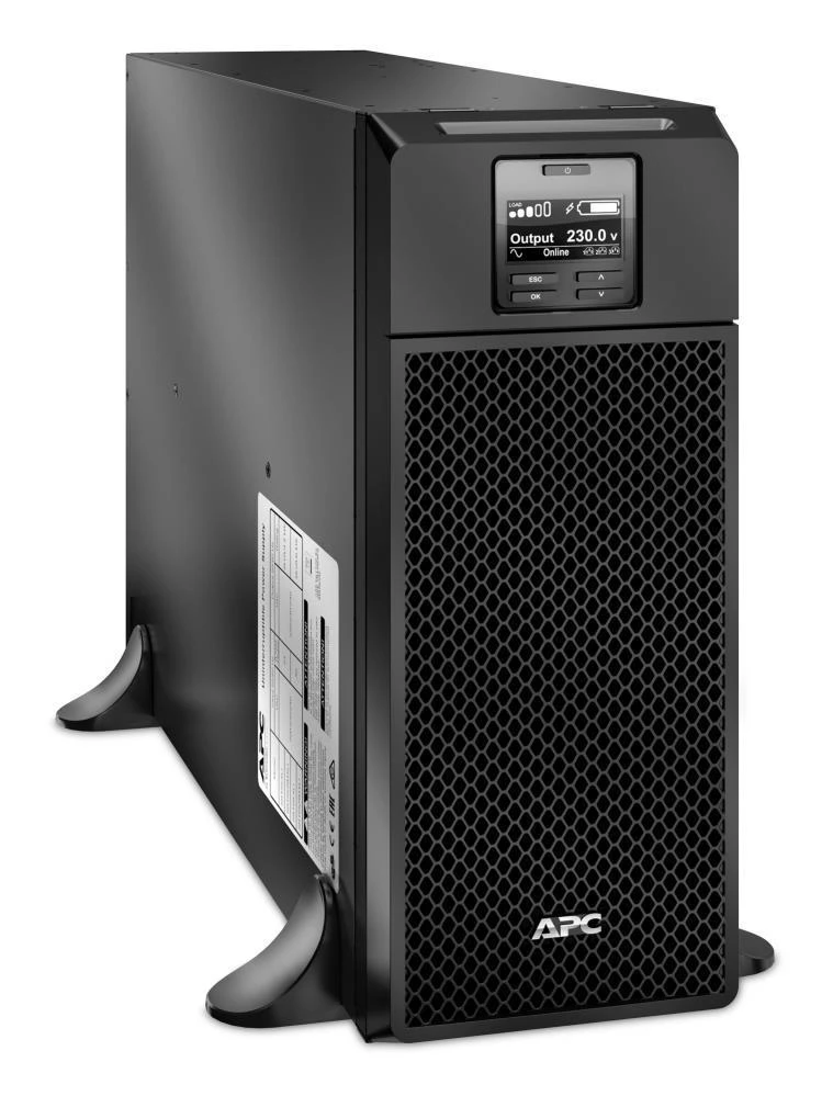 APC Smart-UPS On-Line Dviguba konversija (prisijungus) 6000 VA 6000 W 10 AC išvestis(ys / čių)
