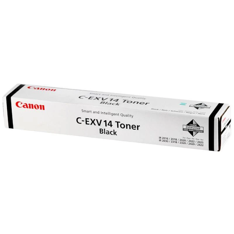 Dažomieji milteliai CANON C-EXV14/1, Juoda