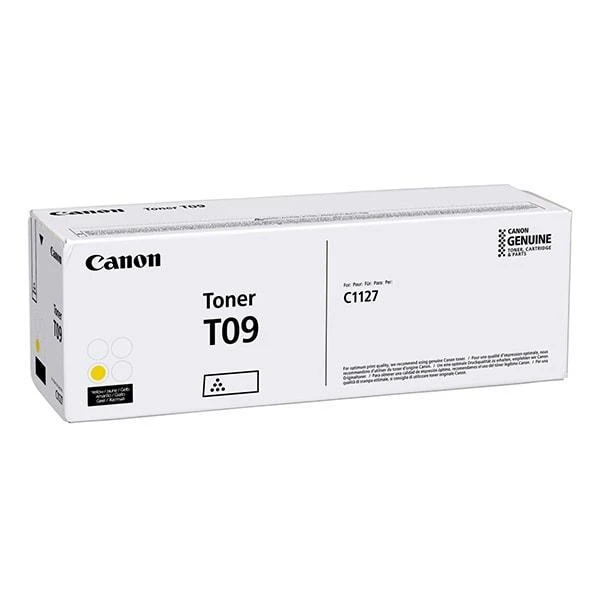 Canon T09Y (3017C006) Lazerinė kasetė, Geltona