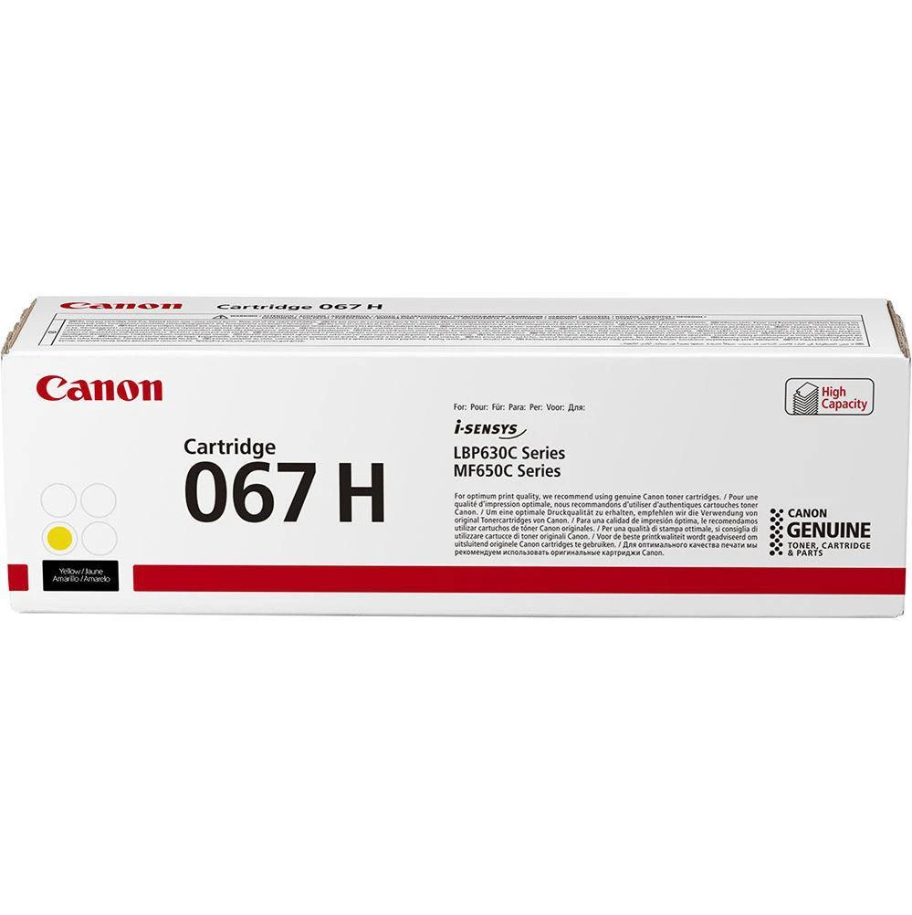 Canon CRG 067H (5103C002) Lazerinė kasetė, Geltona